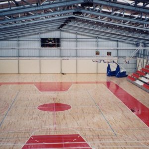 opførte basketball arenaer