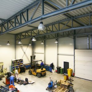 kontorer for produktionshaller i Belgien